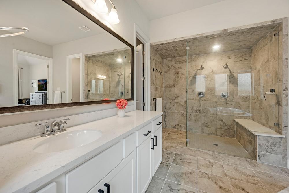 brand new bathroom remodel